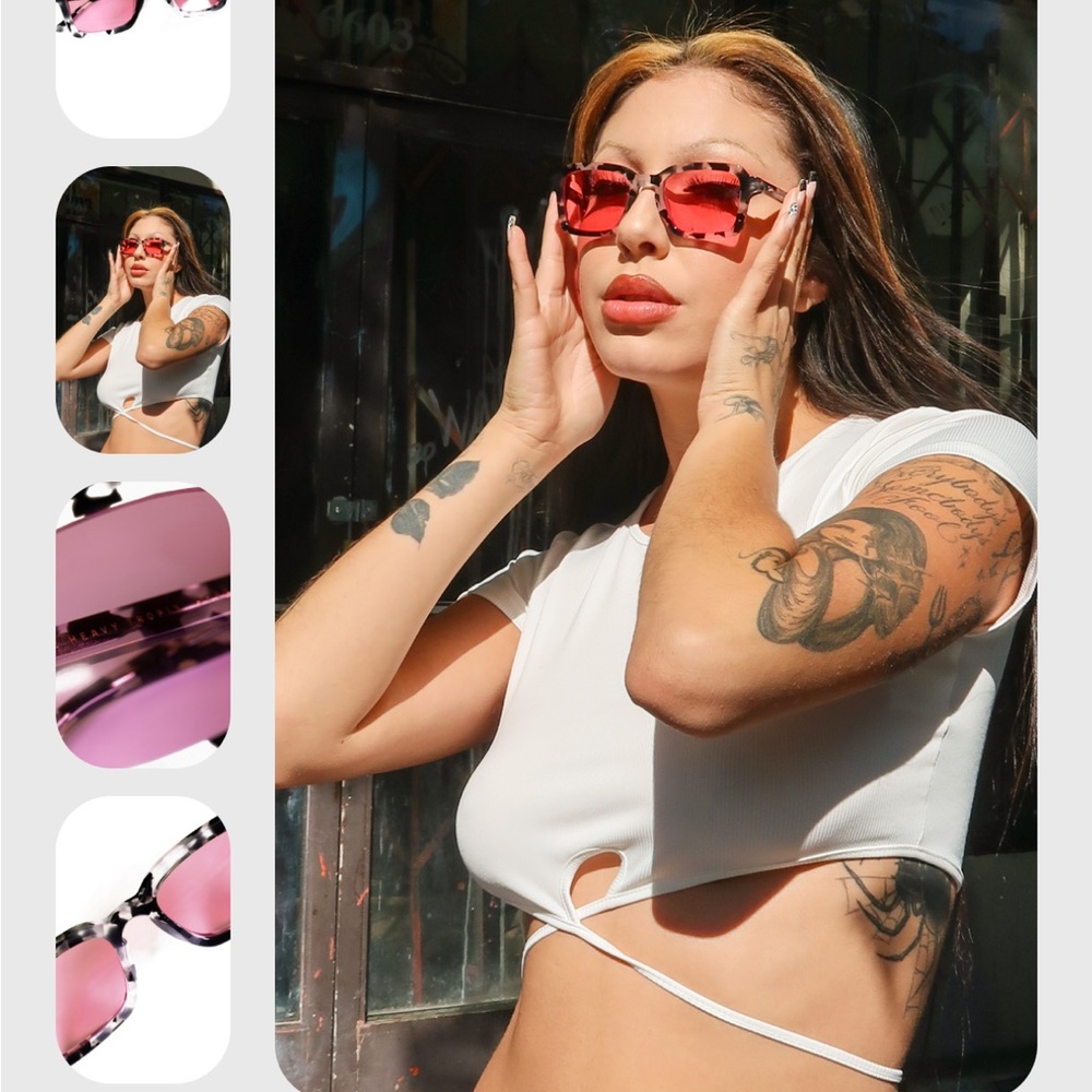 Crap Eyewear Pink Tortoise Heavy Tropix
